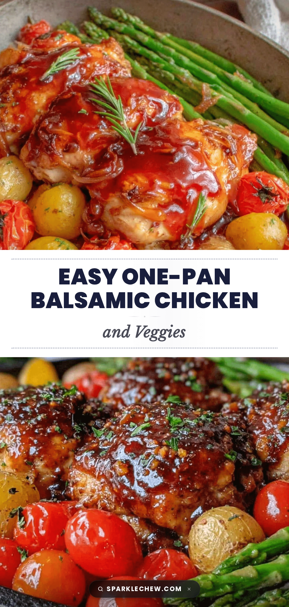 one-pan balsamic chicken recipe