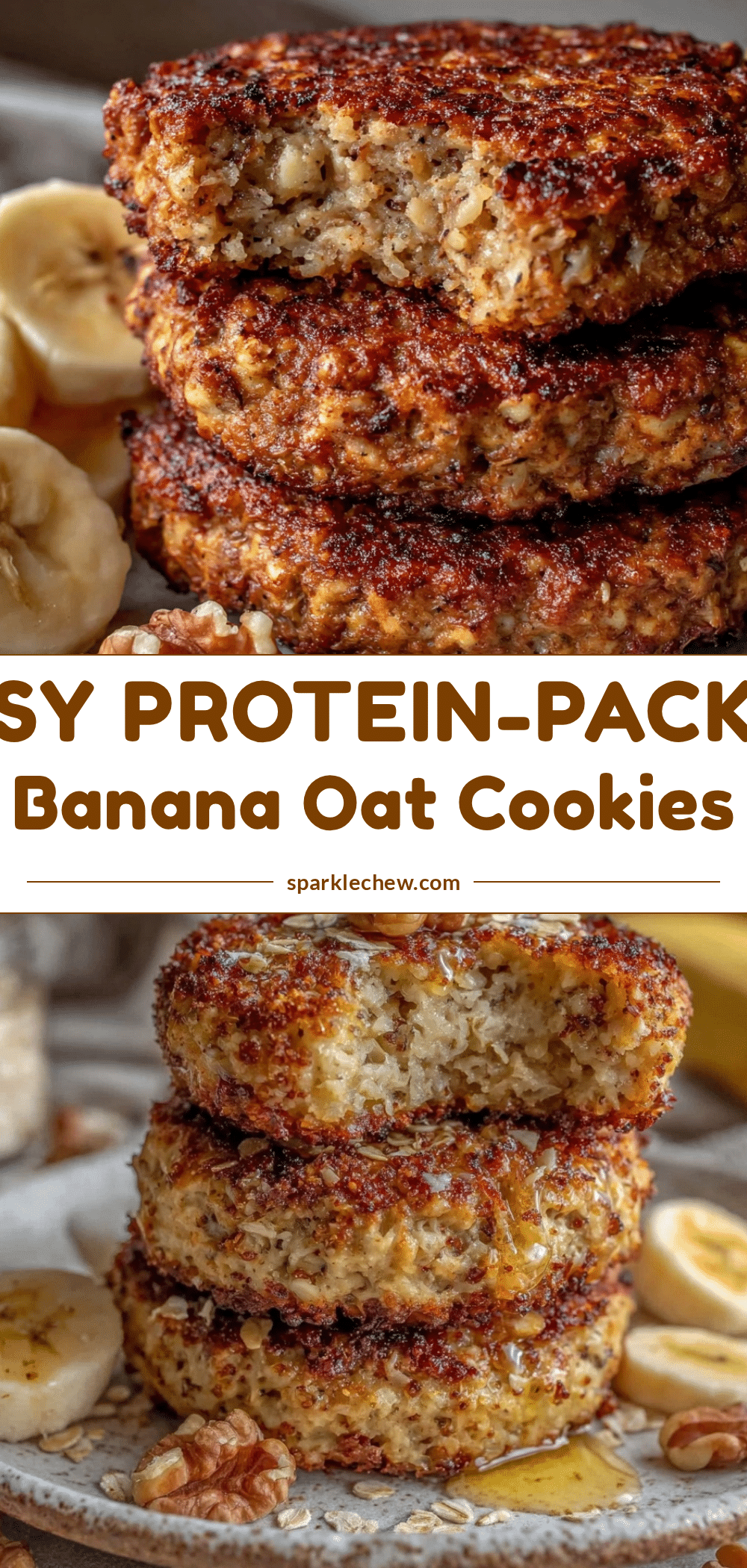 protein-packed banana oat breakfast cookies recipe