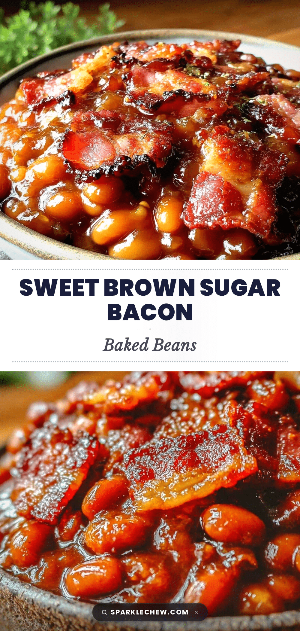 savory baked beans with brown sugar bacon recipe