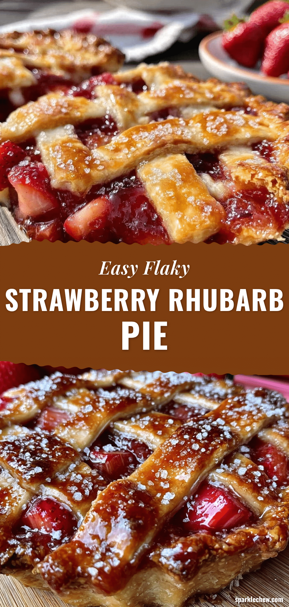 strawberry rhubarb pie recipe