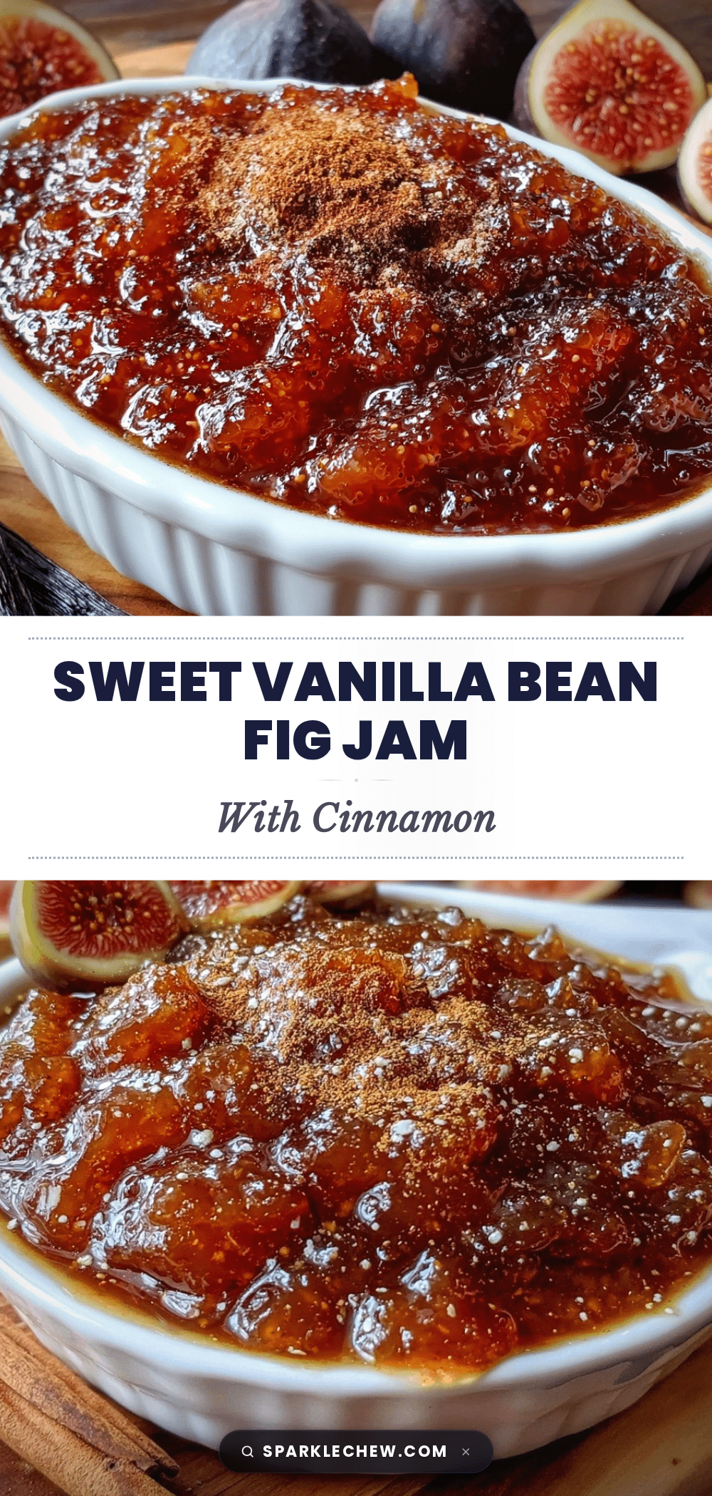 vanilla bean fig jam recipe