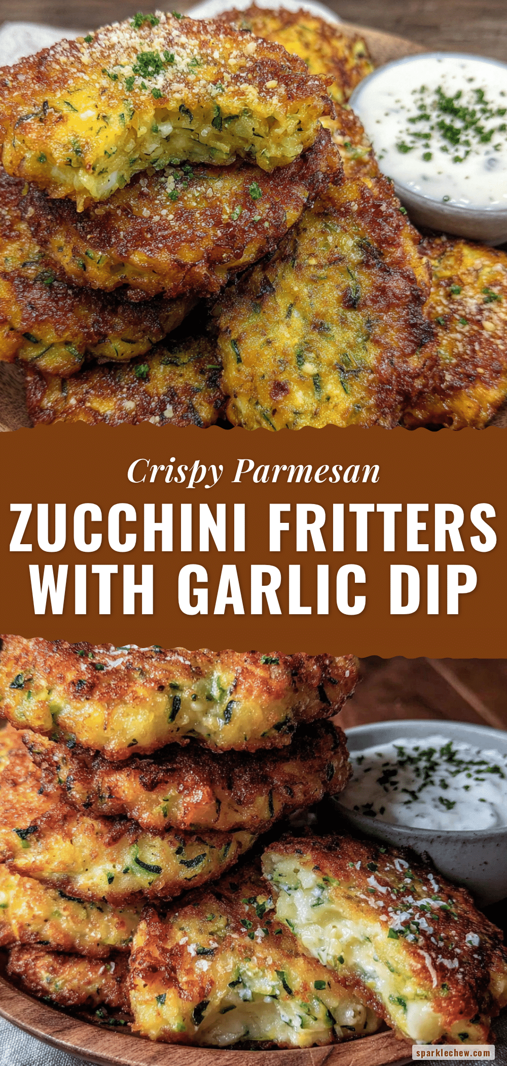 crispy parmesan zucchini fritters recipe