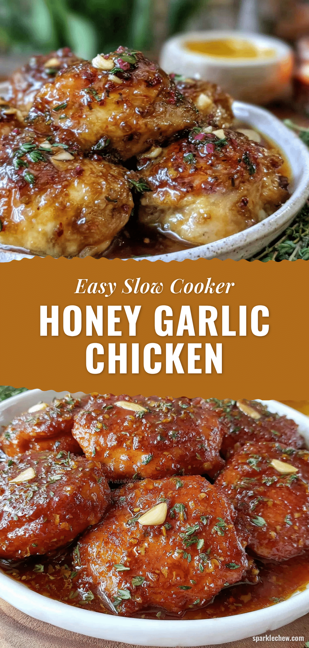 easy slow cooker honey garlic chicken recipe