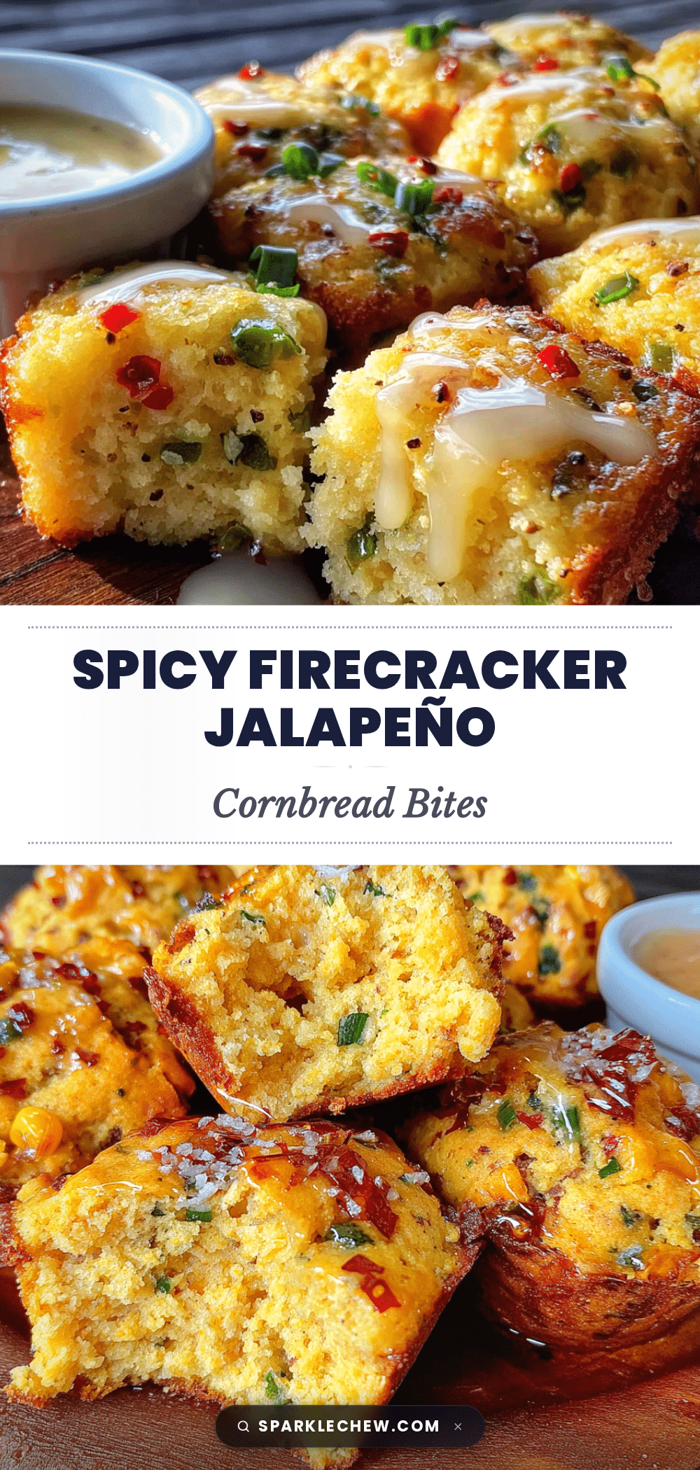 firecracker jalapeño cornbread bites recipe