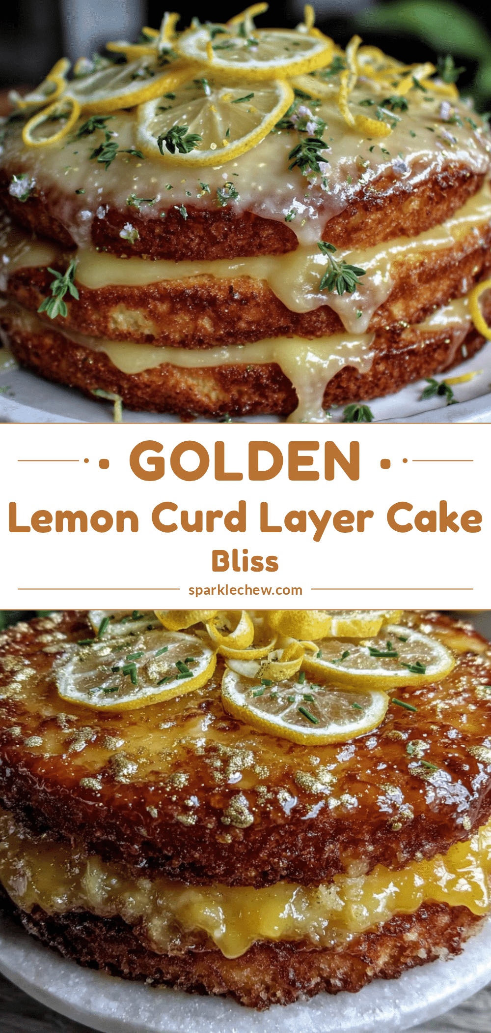 lemon curd layer cake recipe