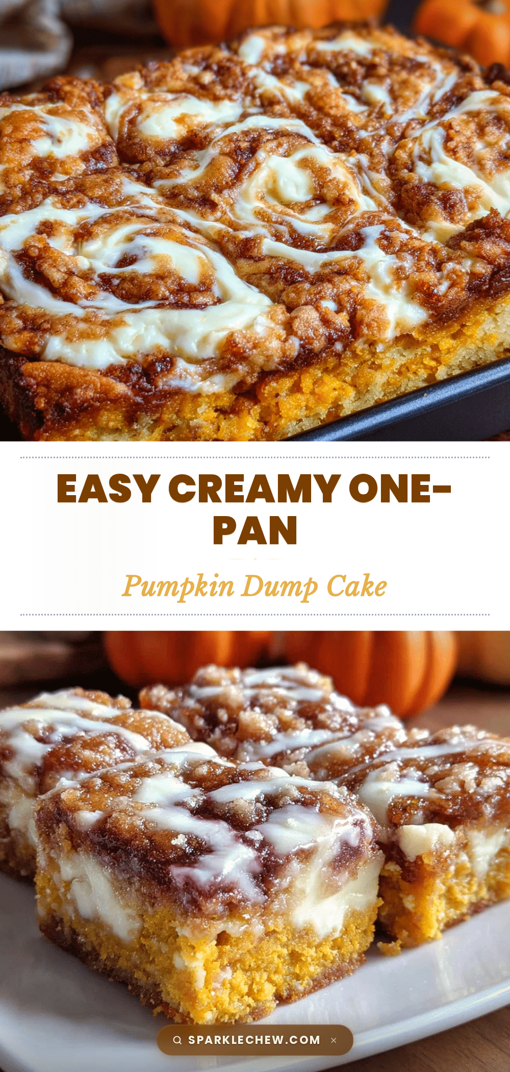 pumpkin dump cake recipe