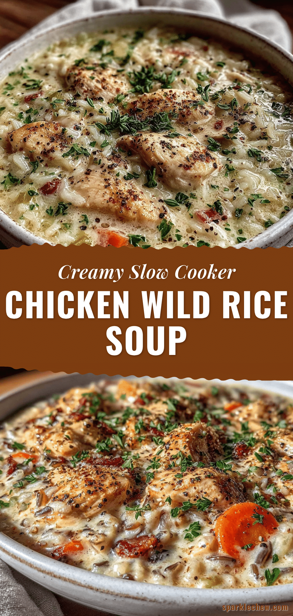 slow cooker chicken wild rice soup recipe