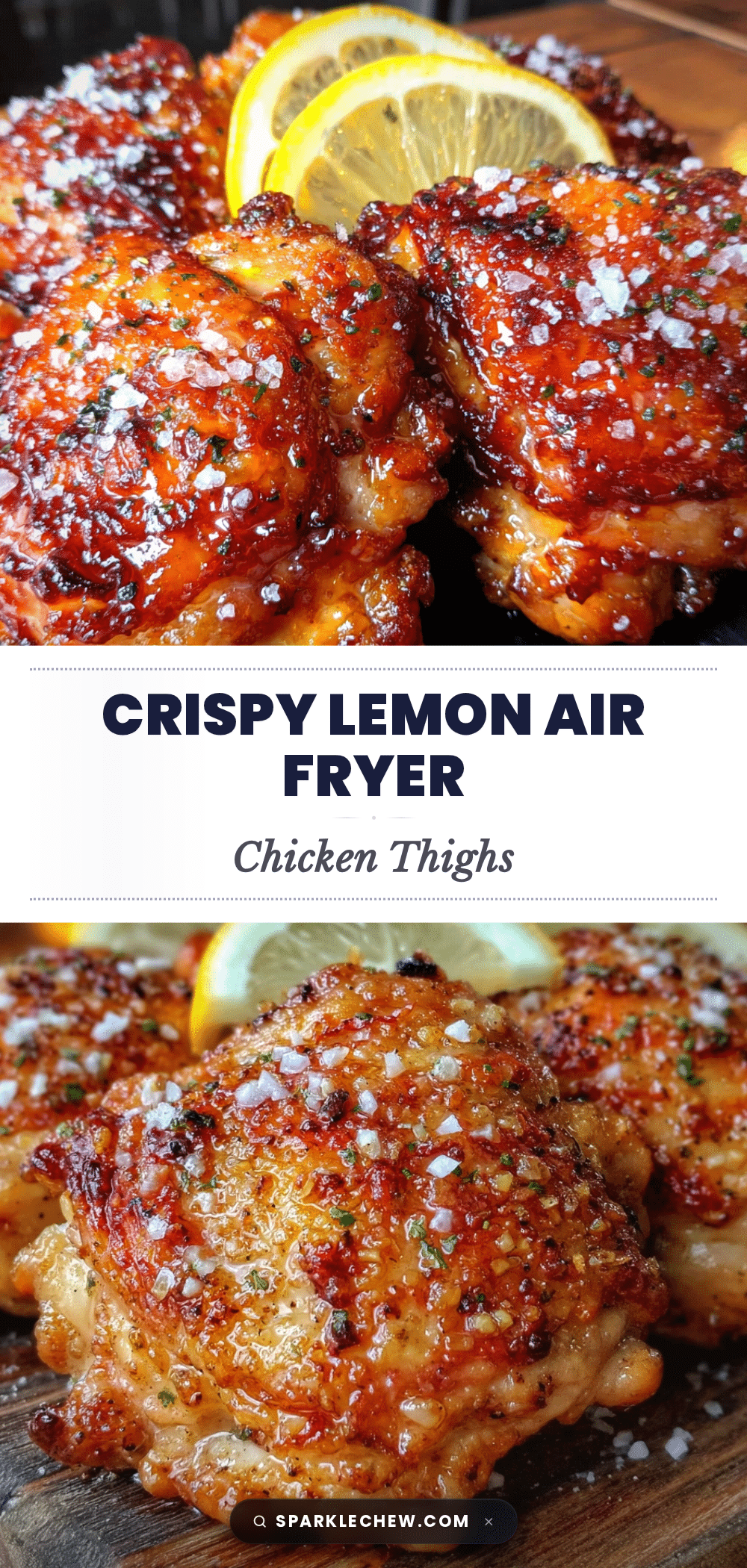 air fryer chicken thighs recipe