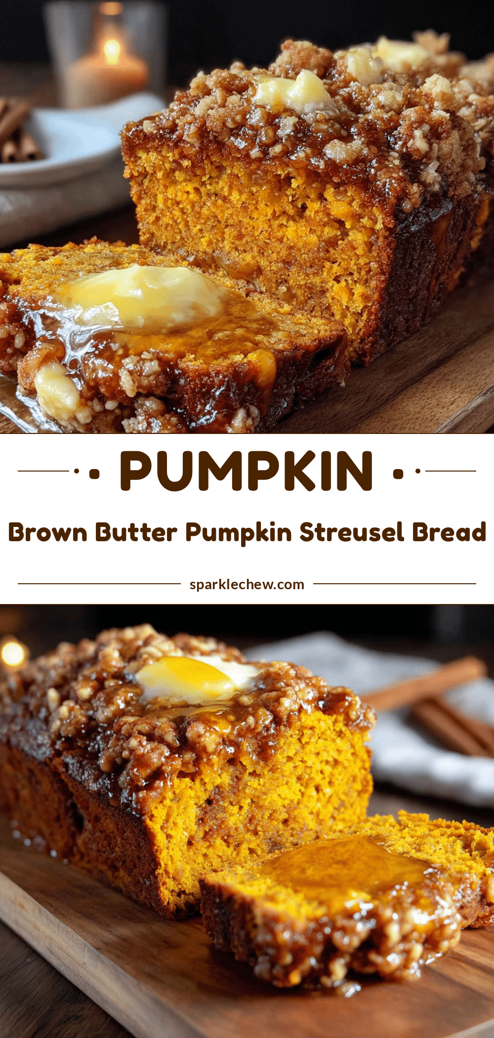 brown butter pumpkin bread recipe