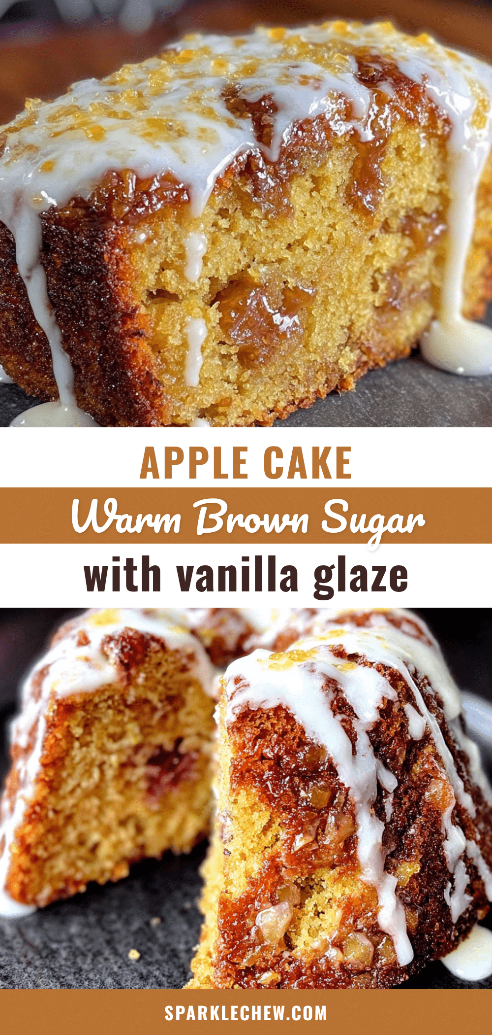 brown sugar apple cake recipe