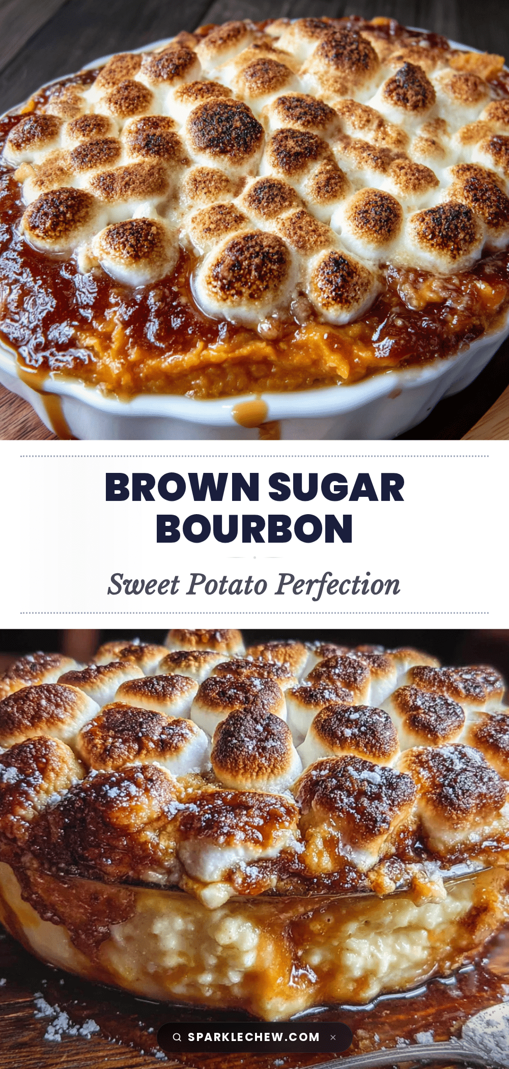 brown sugar bourbon sweet potato casserole recipe