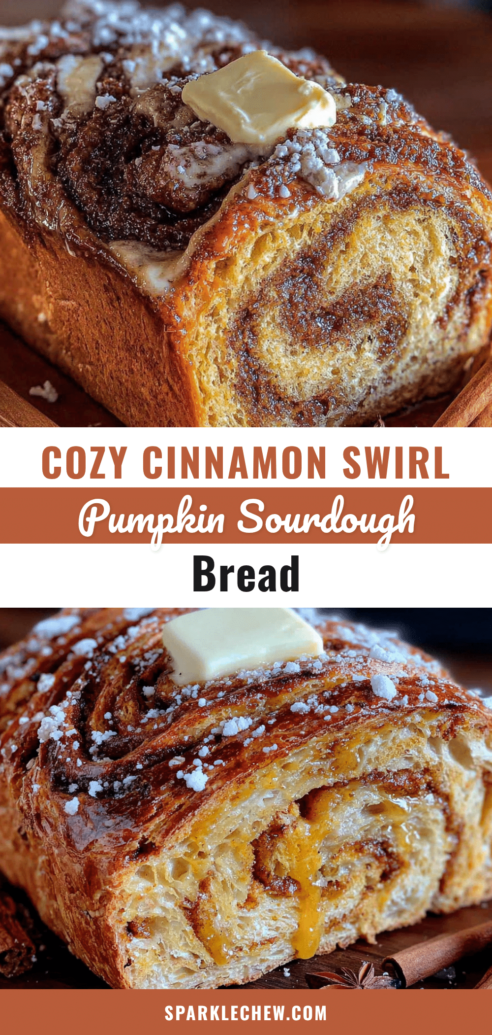 cinnamon swirl pumpkin sourdough bread recipe