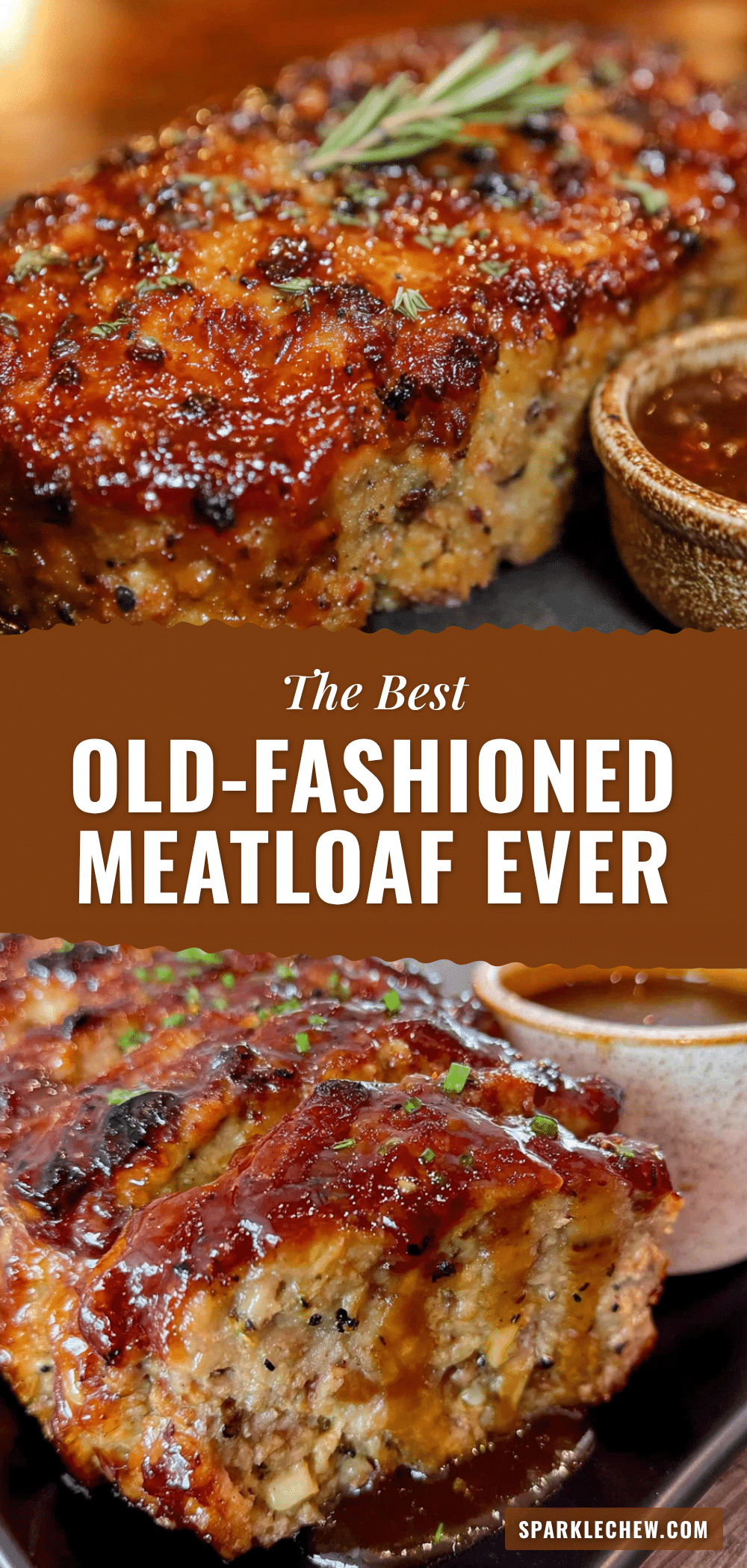 classic old-fashioned meatloaf with brown sugar glaze recipe