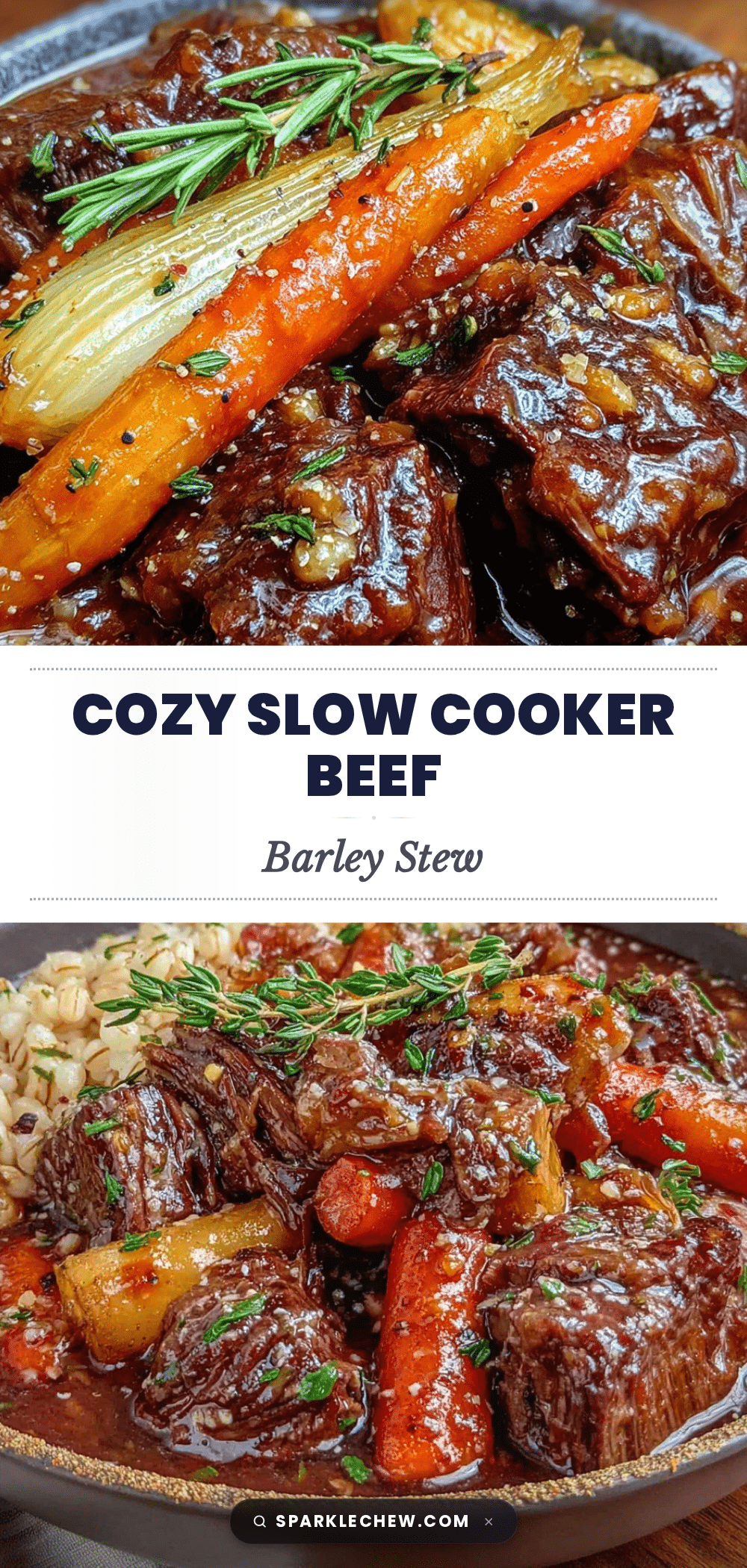 cozy slow cooker beef and barley stew recipe
