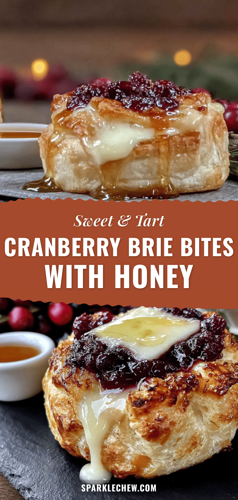 cranberry brie bites recipe