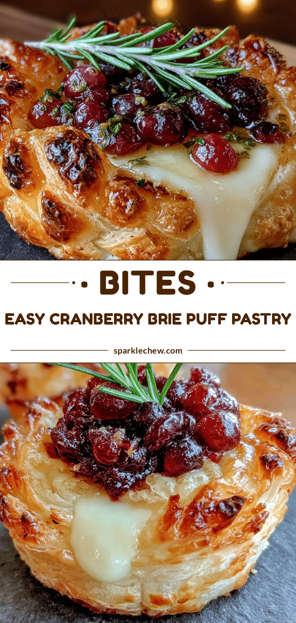 cranberry brie bites recipe