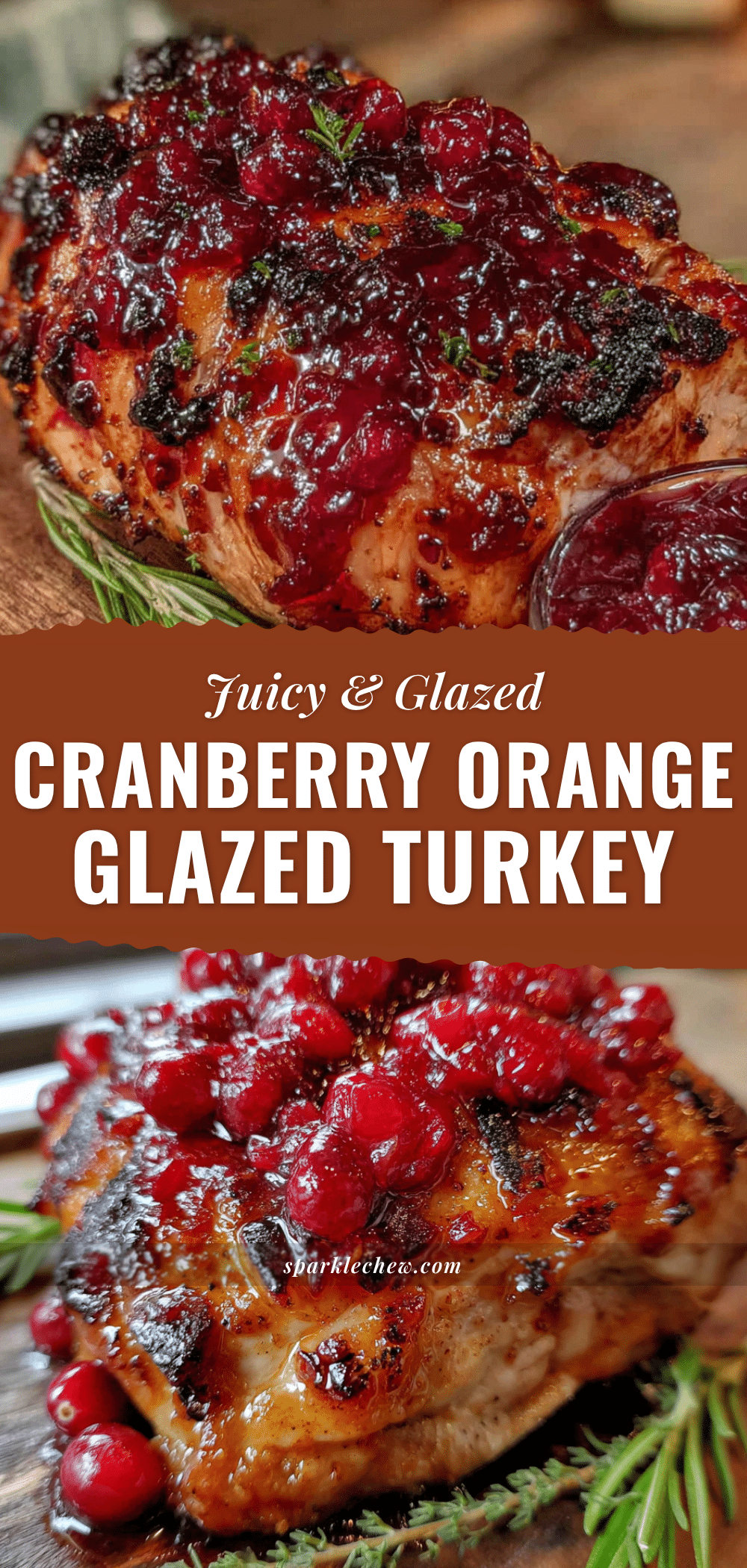 cranberry orange glazed turkey breast recipe