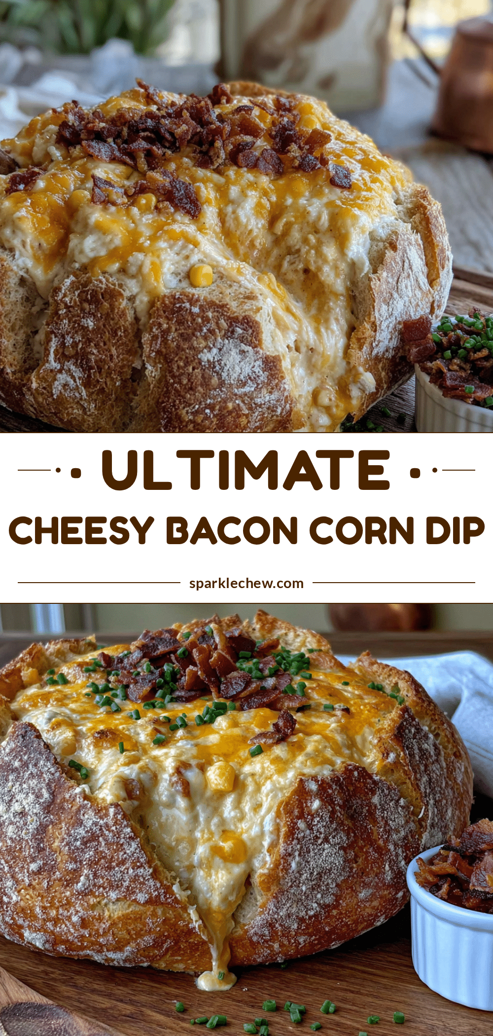 creamy bacon cheddar corn dip recipe