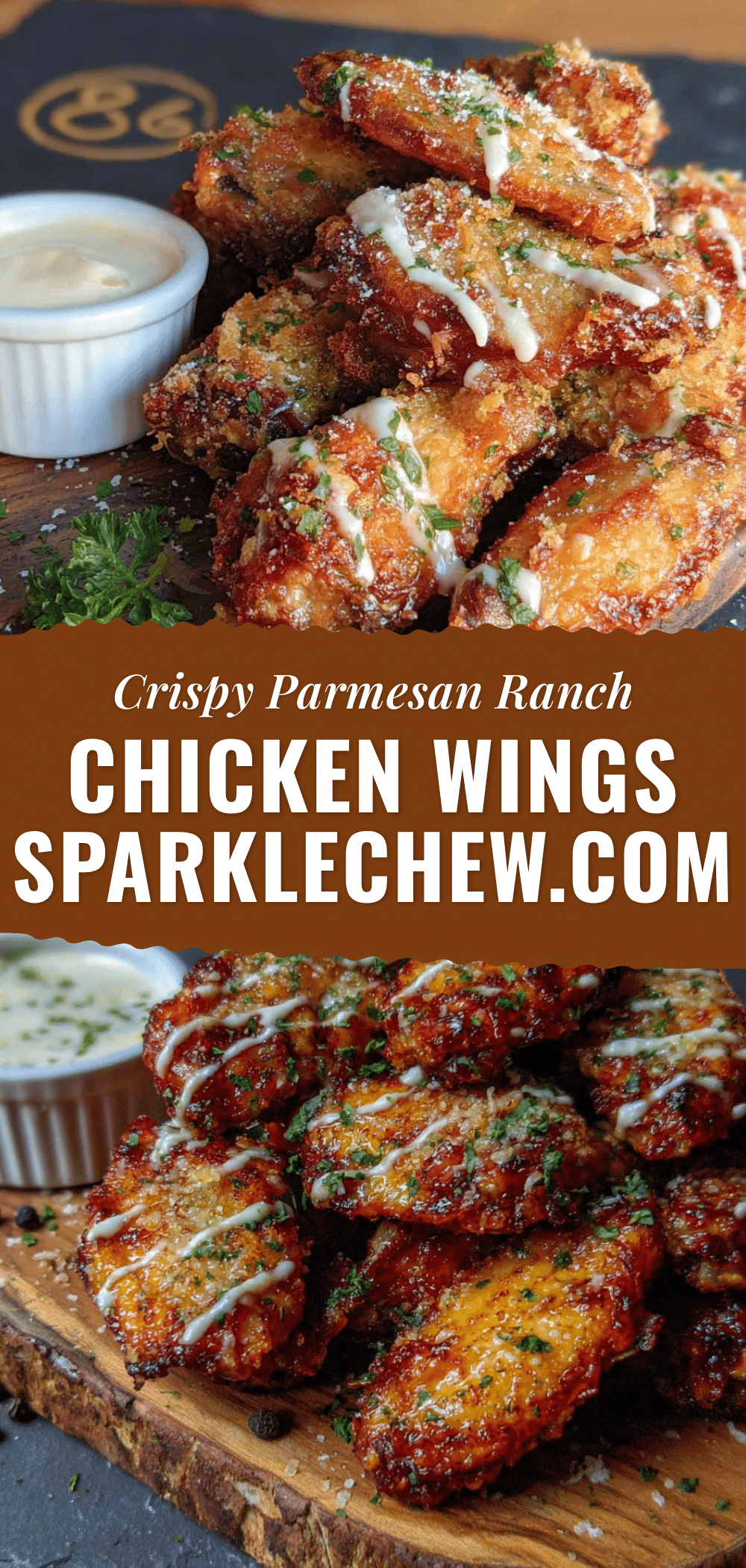 crispy baked parmesan chicken wings recipe