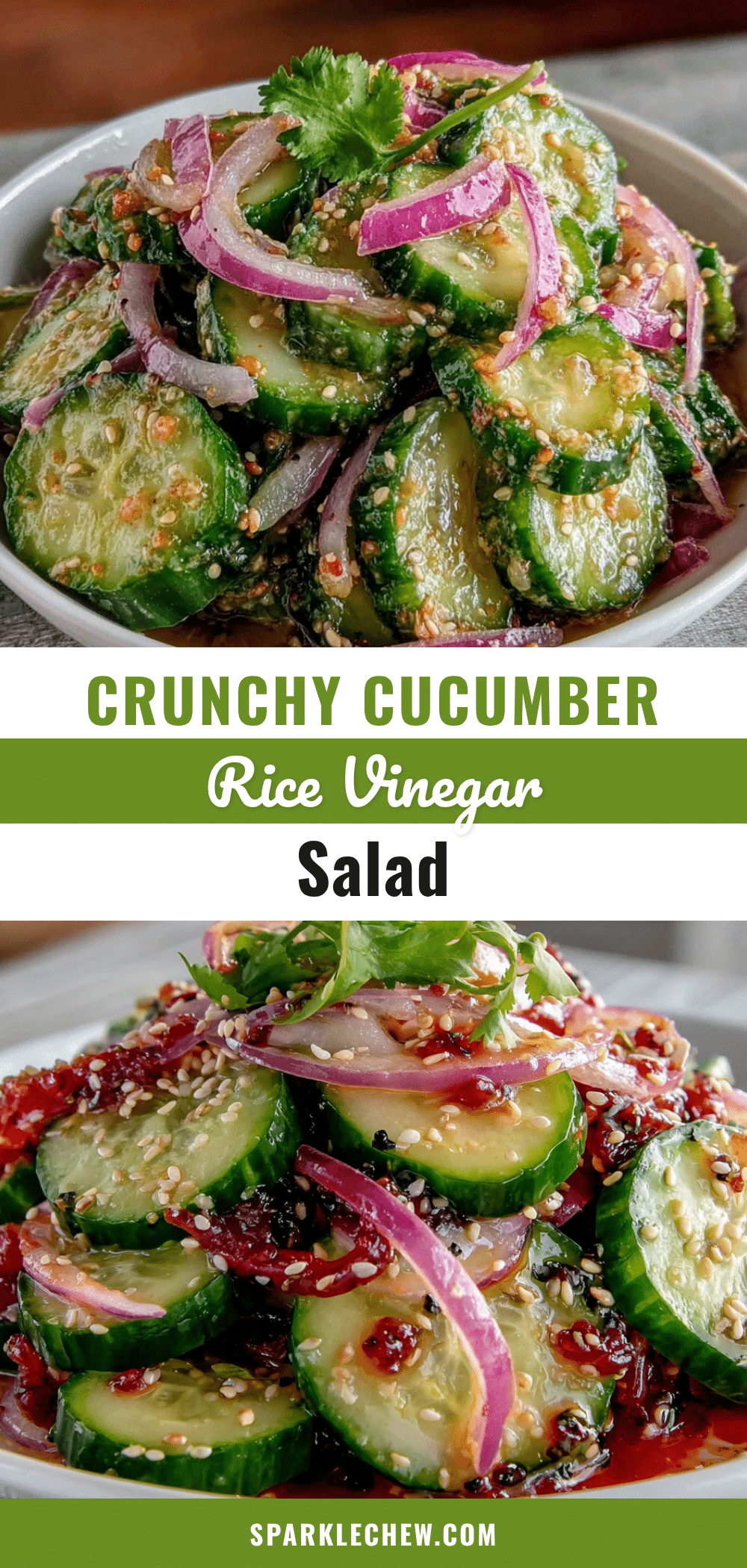 crispy cucumber salad with rice vinegar dressing recipe