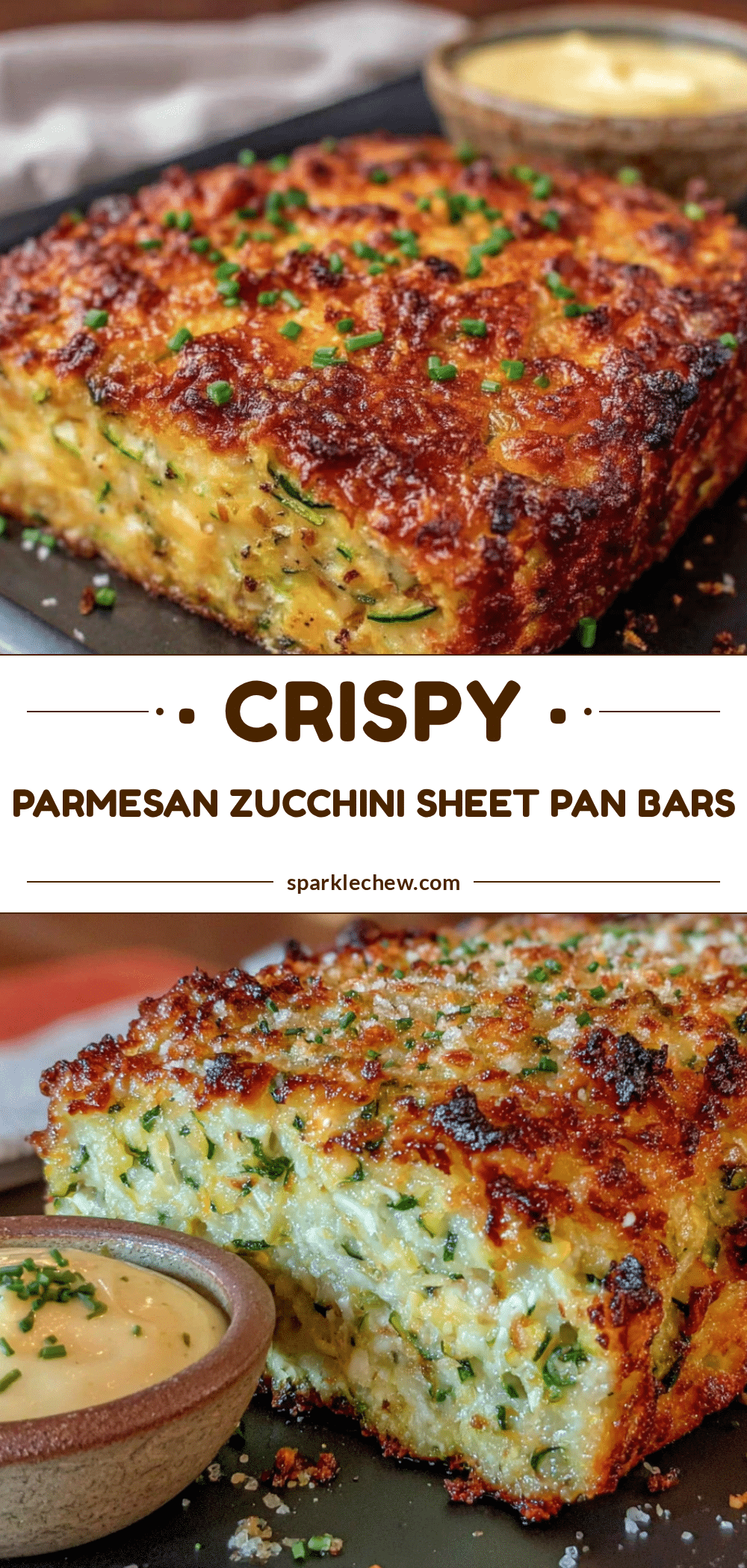crispy parmesan zucchini bars recipe