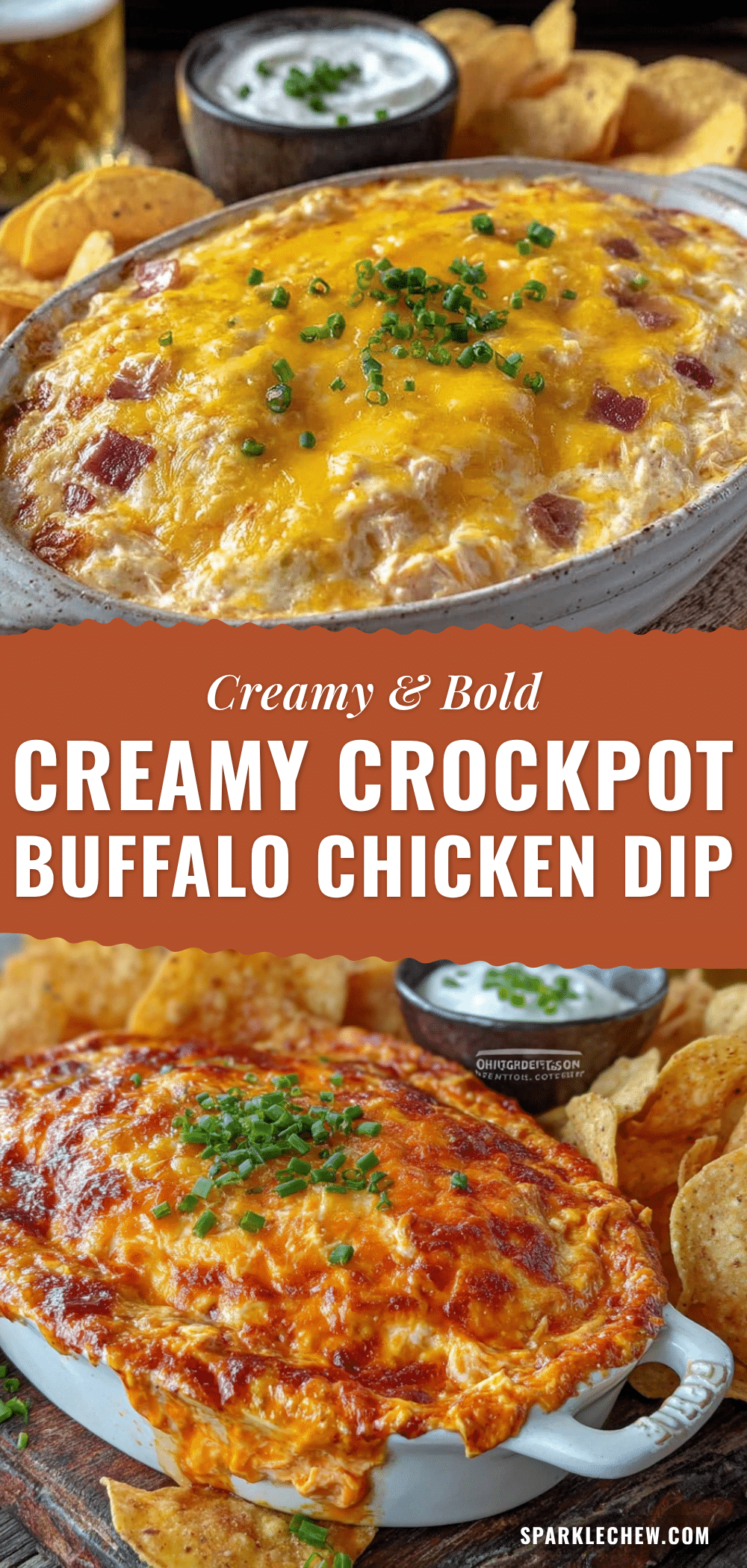 crockpot buffalo chicken dip recipe