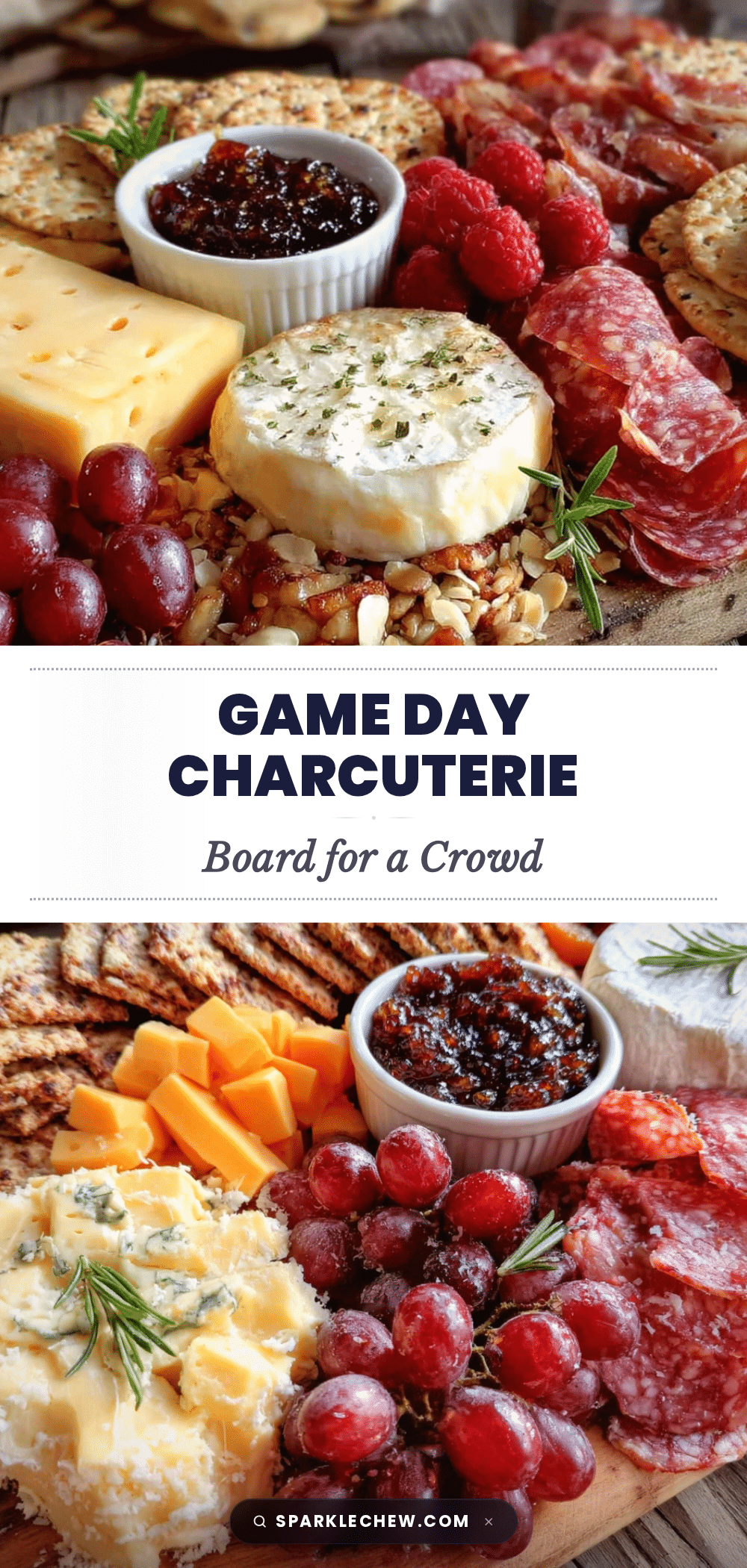easy game day charcuterie board for a crowd recipe