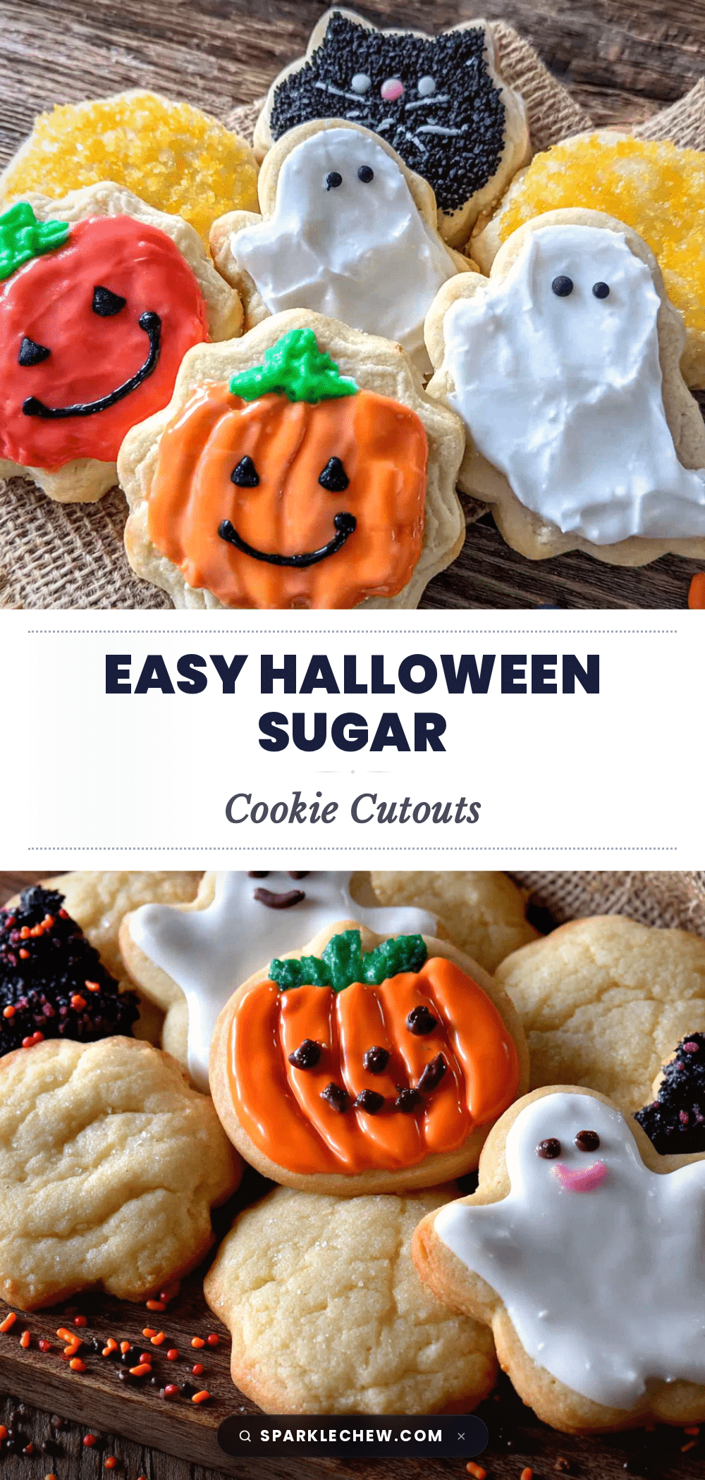 easy halloween sugar cookies with royal icing recipe