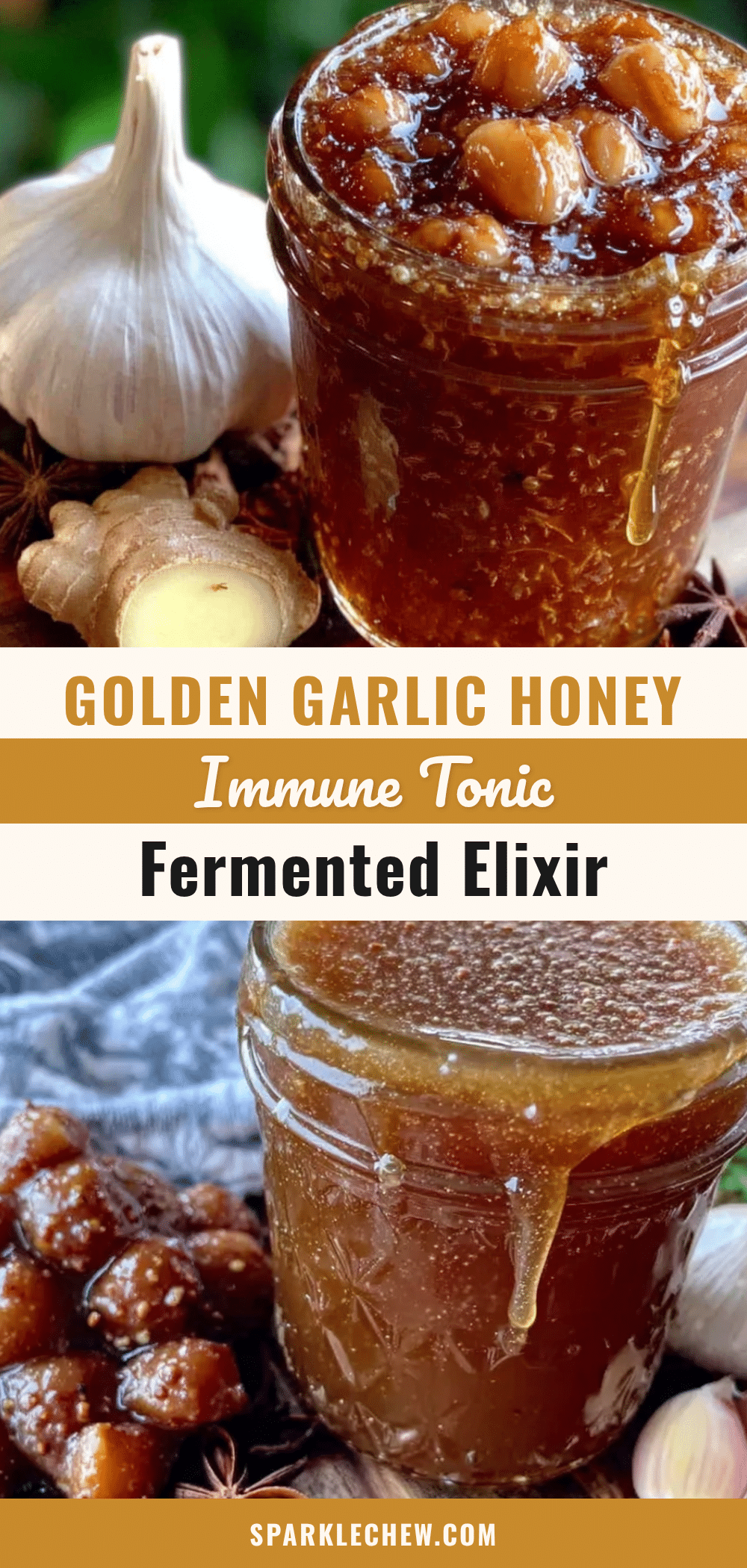 garlic honey immune tonic recipe