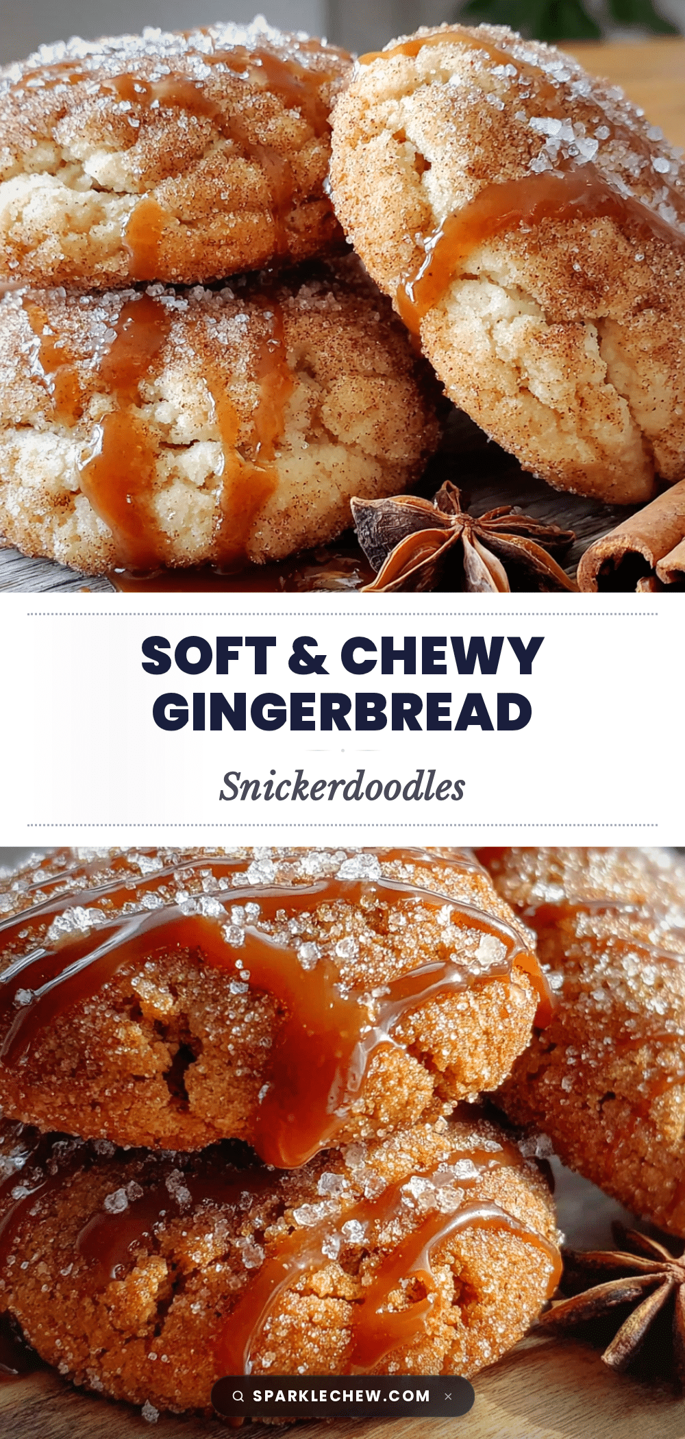gingerbread snickerdoodle cookies recipe