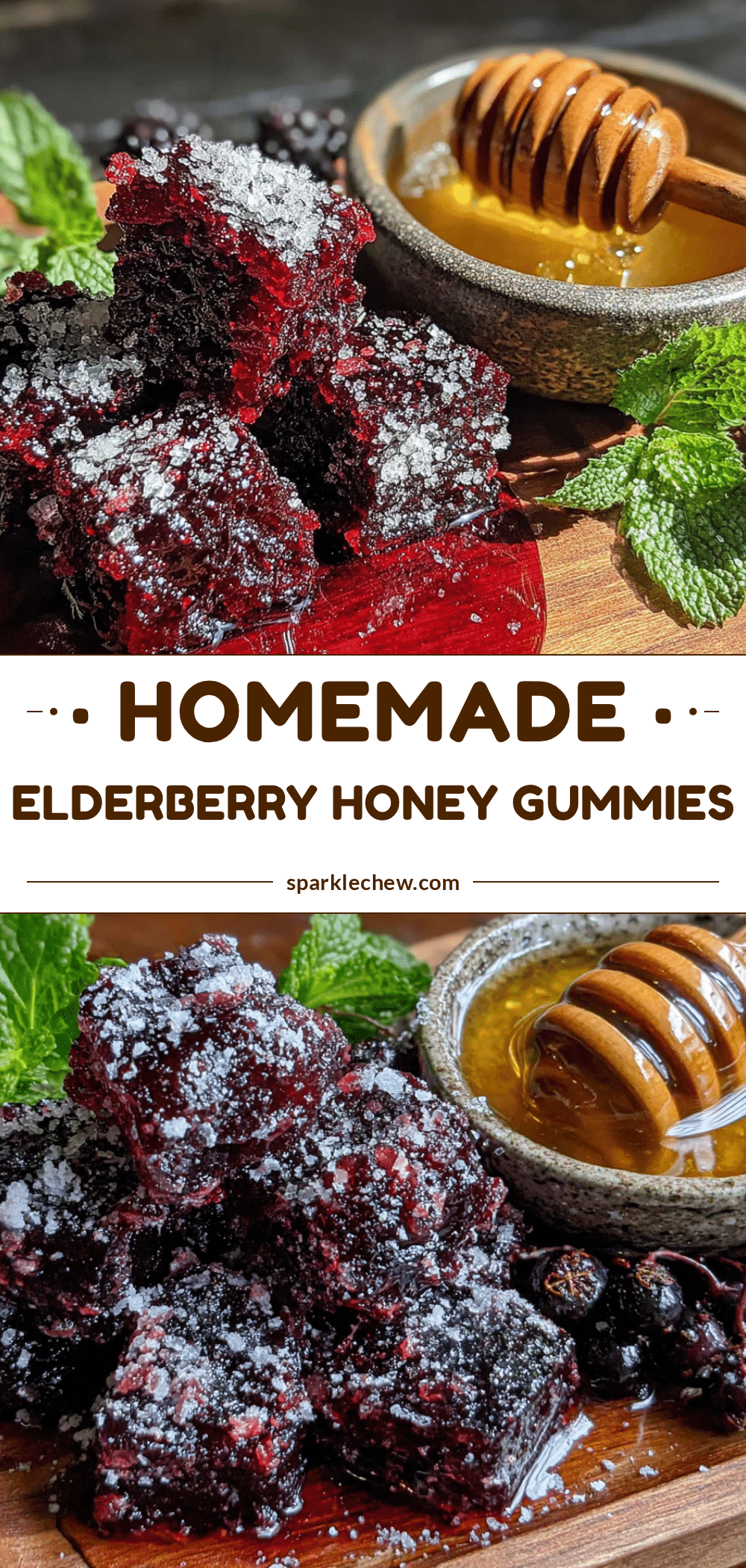 homemade elderberry gummies with honey recipe