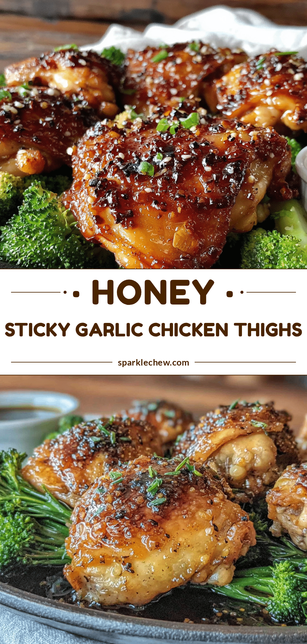 honey garlic chicken thighs recipe