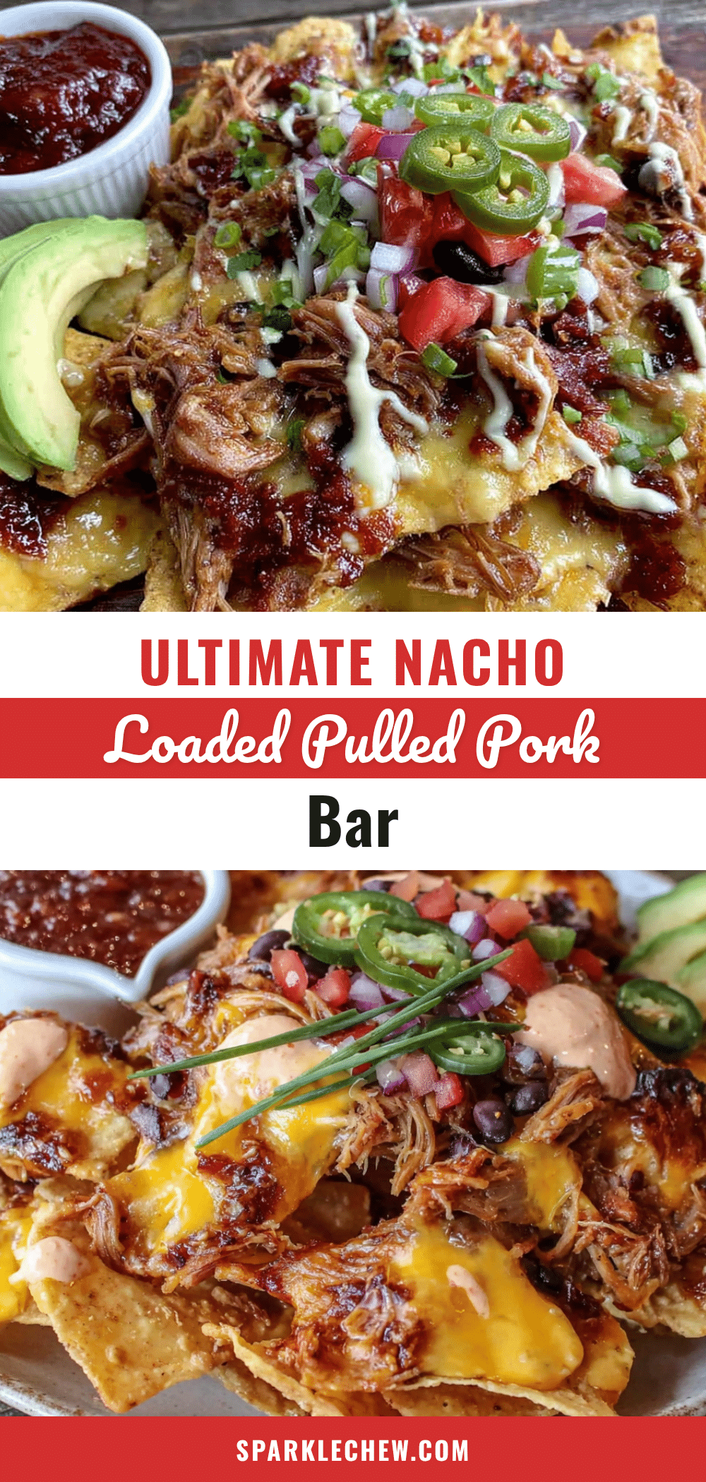 loaded pulled pork nacho bar recipe