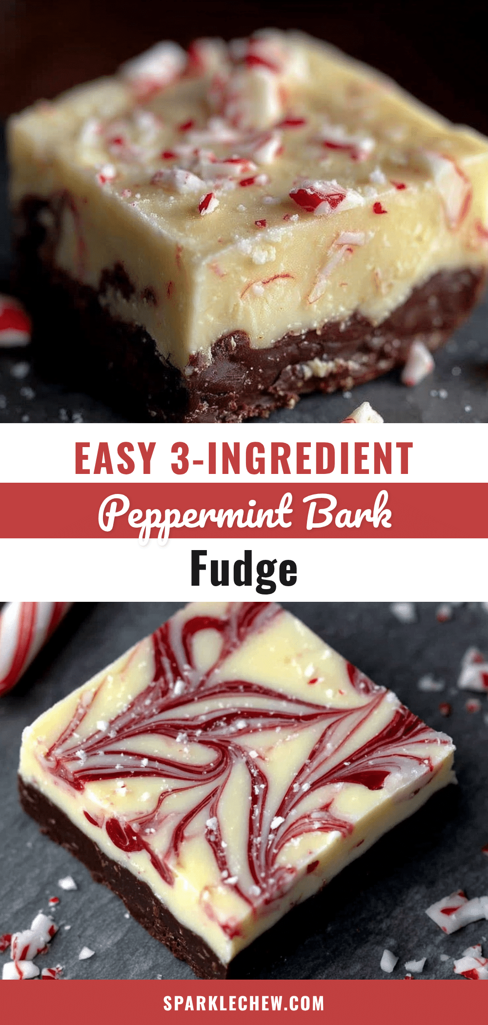 peppermint bark fudge recipe