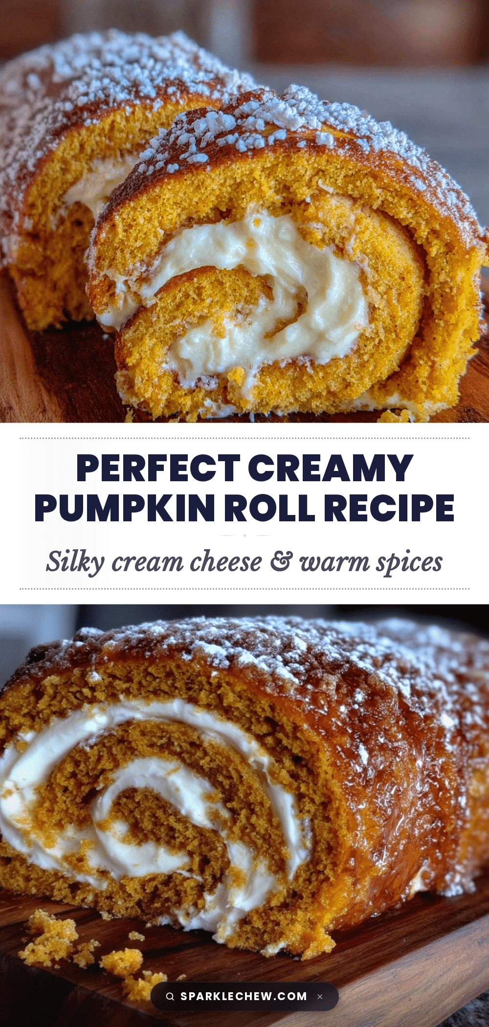 perfect pumpkin roll with cream cheese filling recipe
