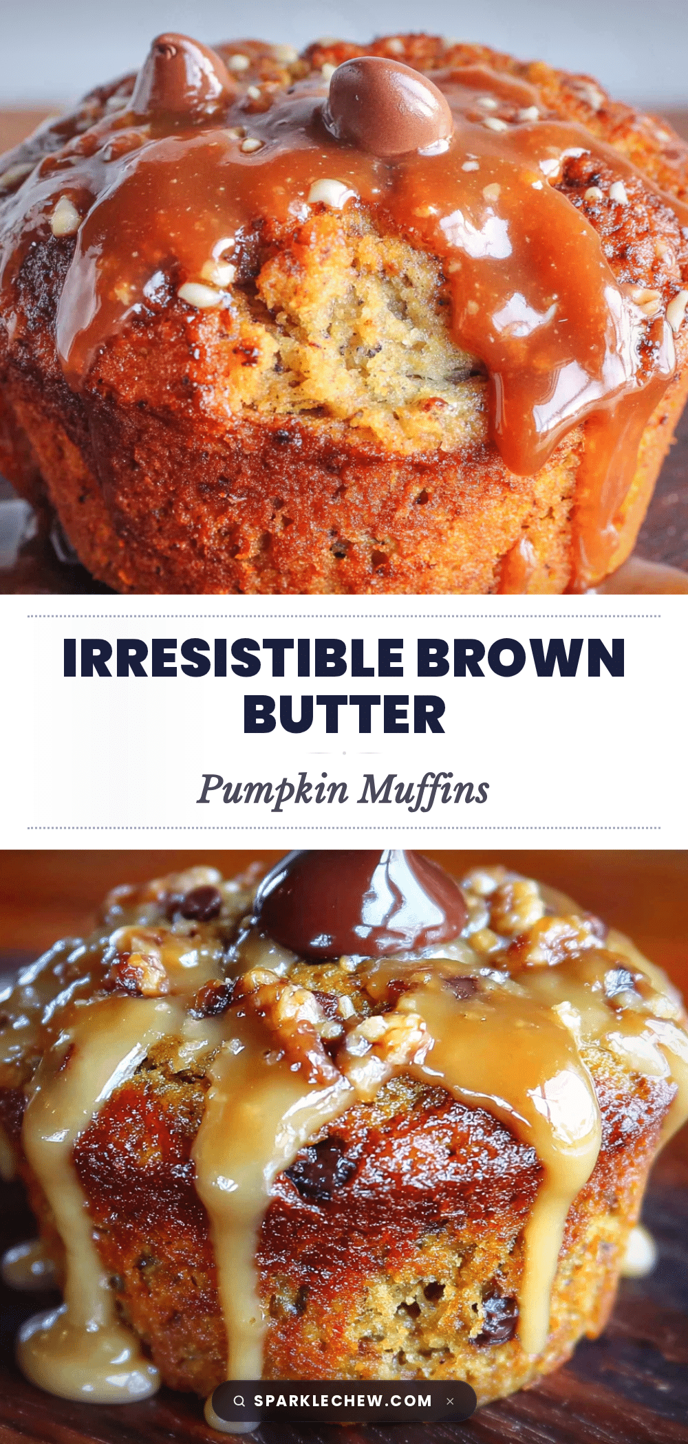 Pumpkin chocolate chip muffins recipe