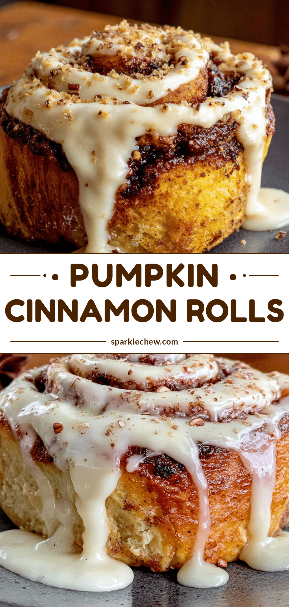 pumpkin cinnamon rolls recipe