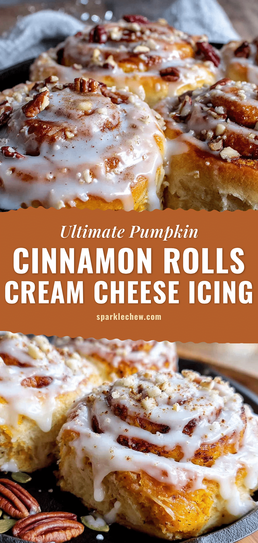 pumpkin cinnamon rolls recipe