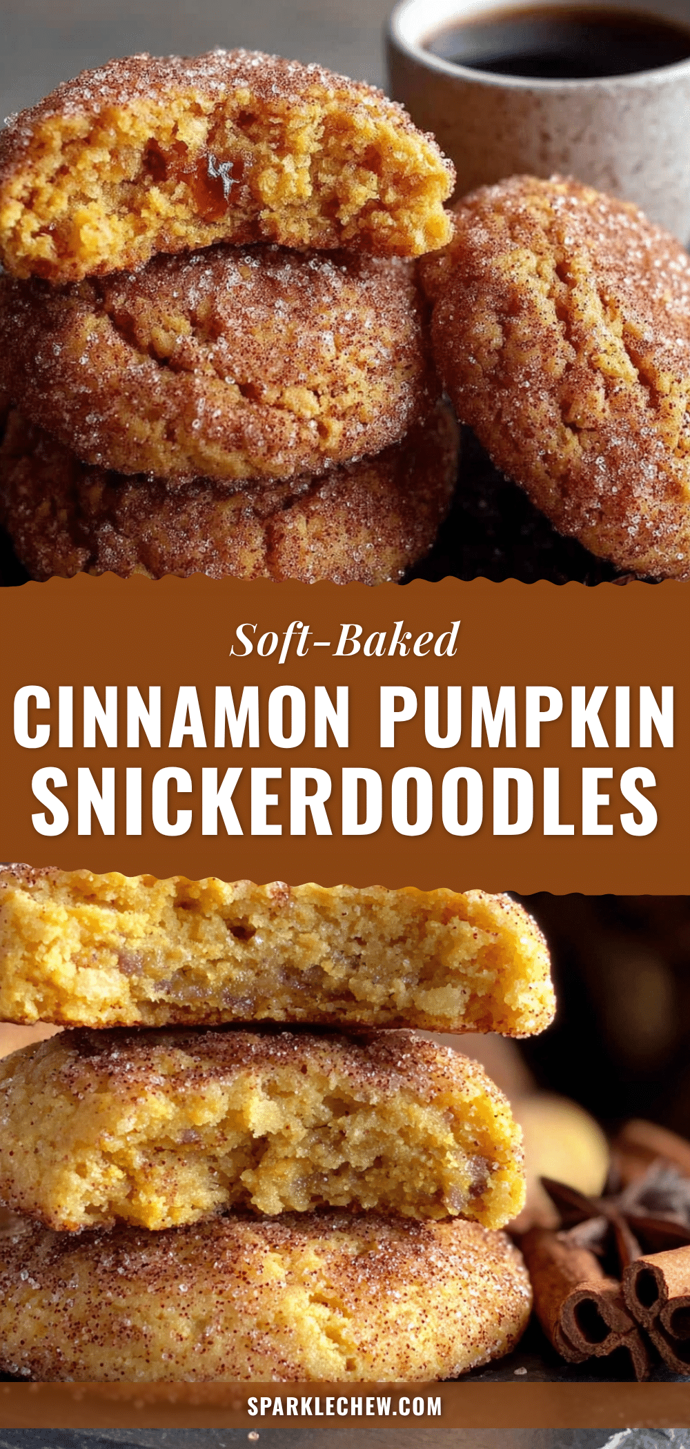 pumpkin snickerdoodle cookies recipe