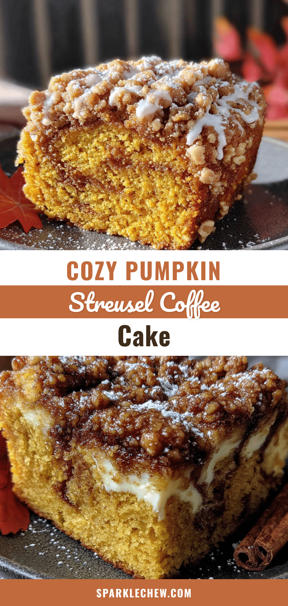 pumpkin streusel coffee cake recipe