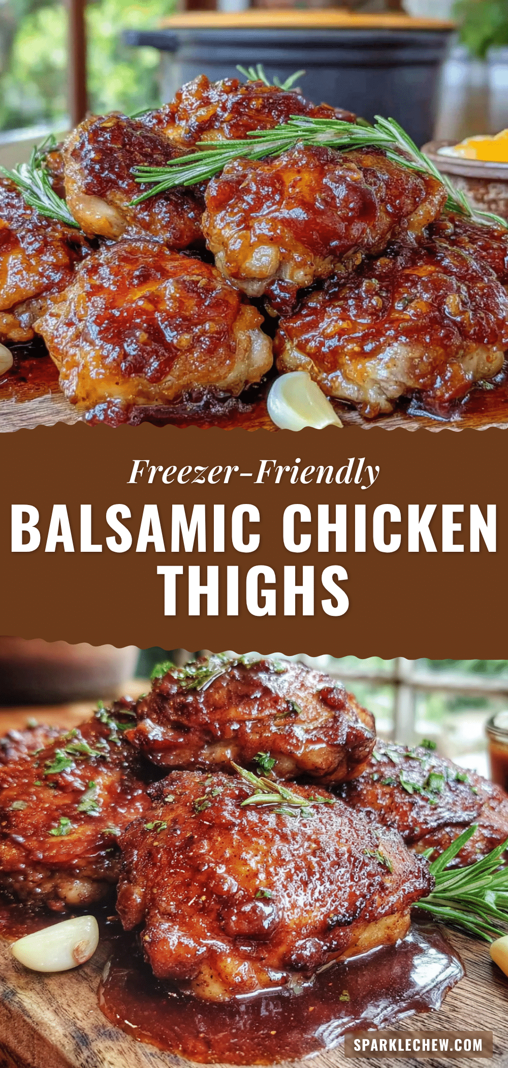 slow cooker balsamic chicken thighs recipe