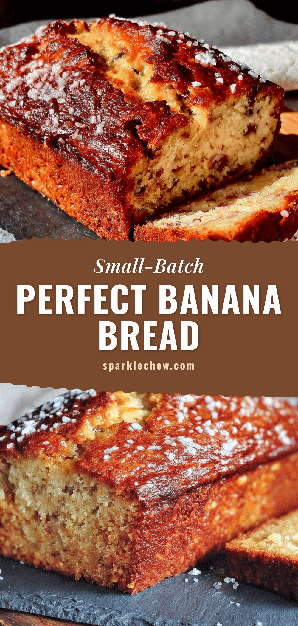 small-batch banana bread recipe