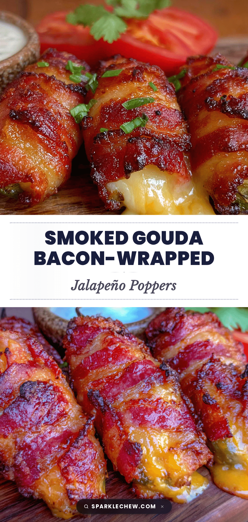 smoked gouda bacon jalapeño poppers recipe