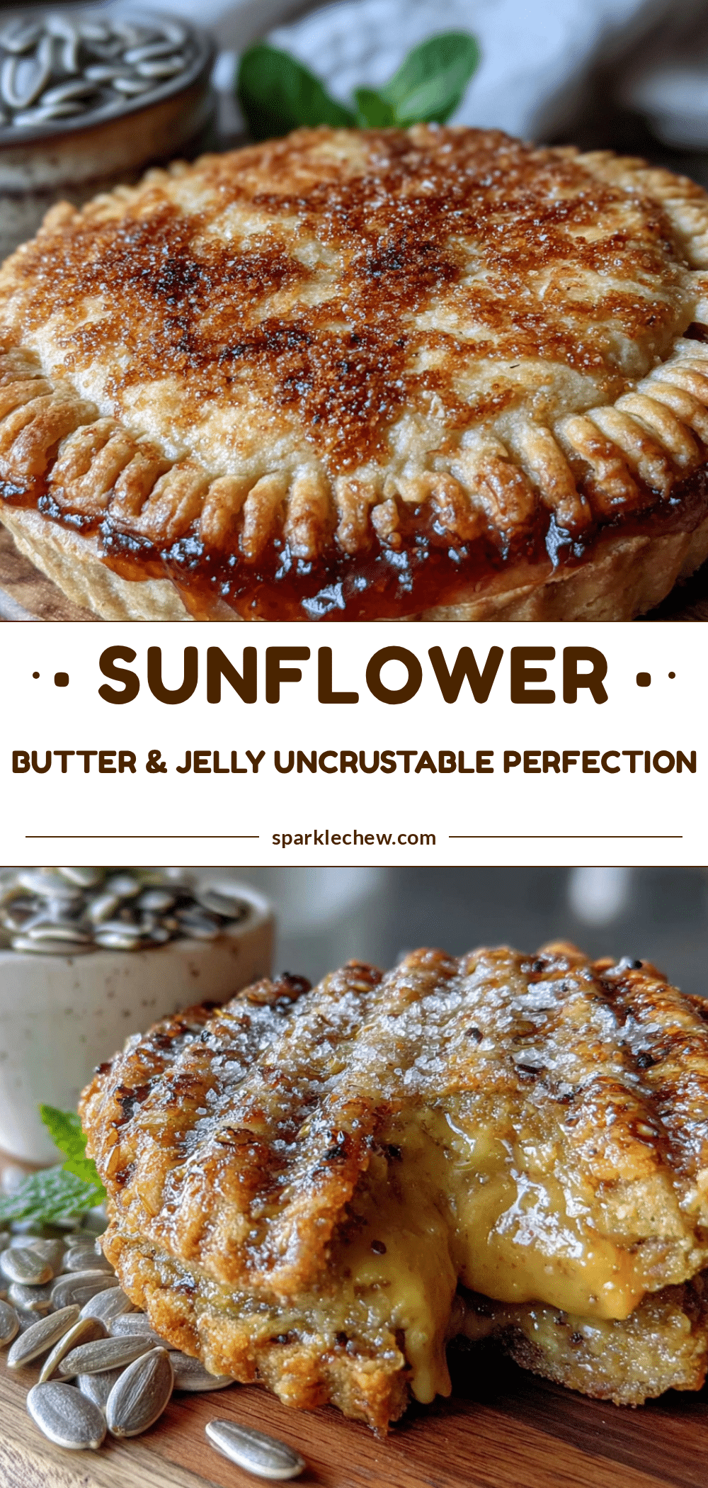 Sunflower butter and jelly uncrustables recipe