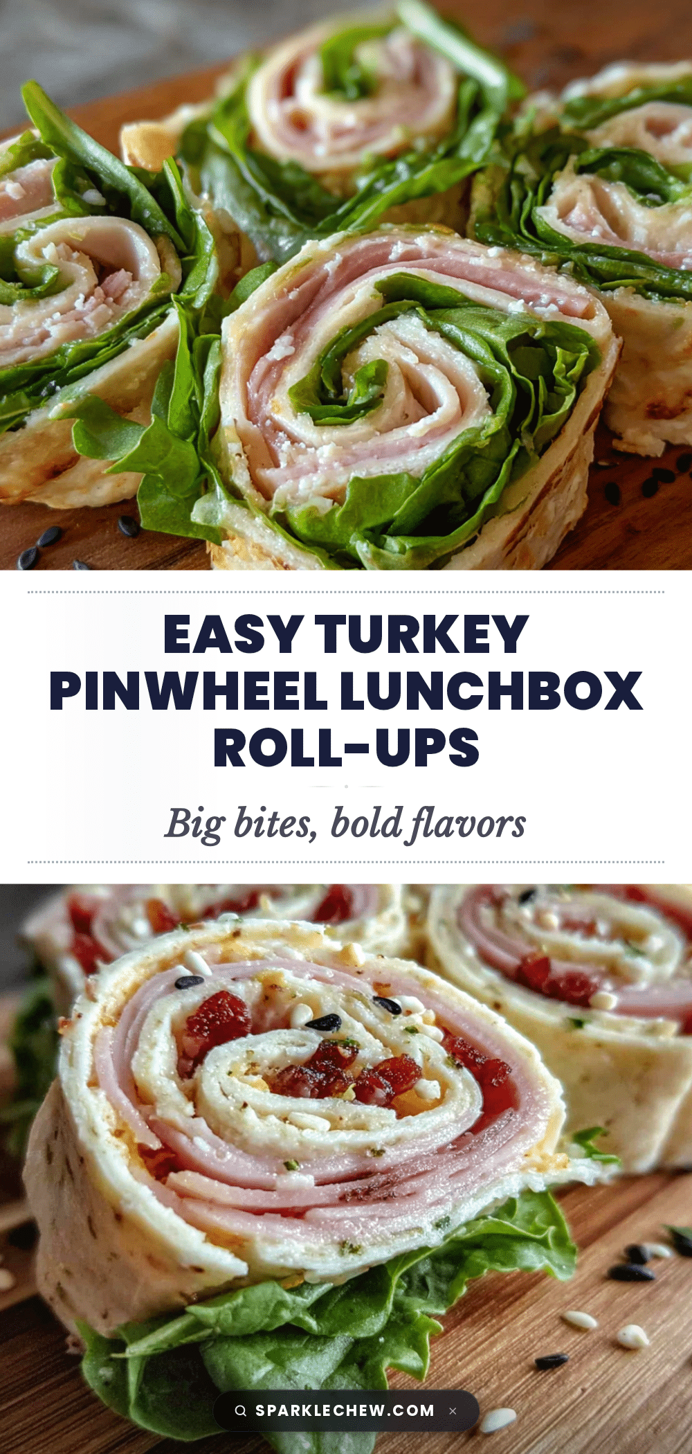 turkey pinwheel roll-ups recipe