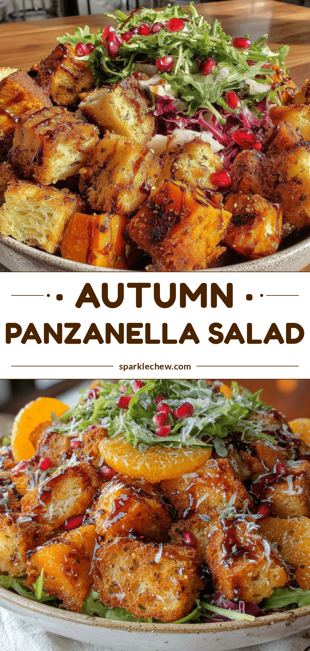 autumn panzanella salad recipe