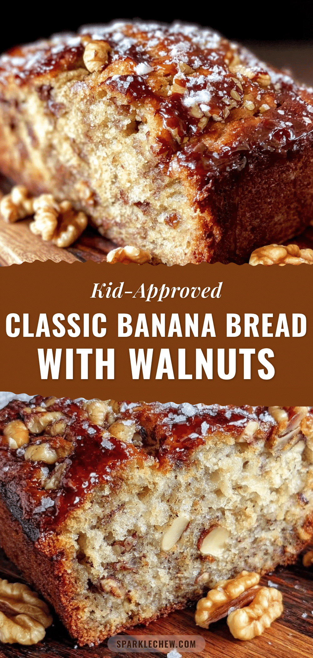 banana bread with walnuts recipe