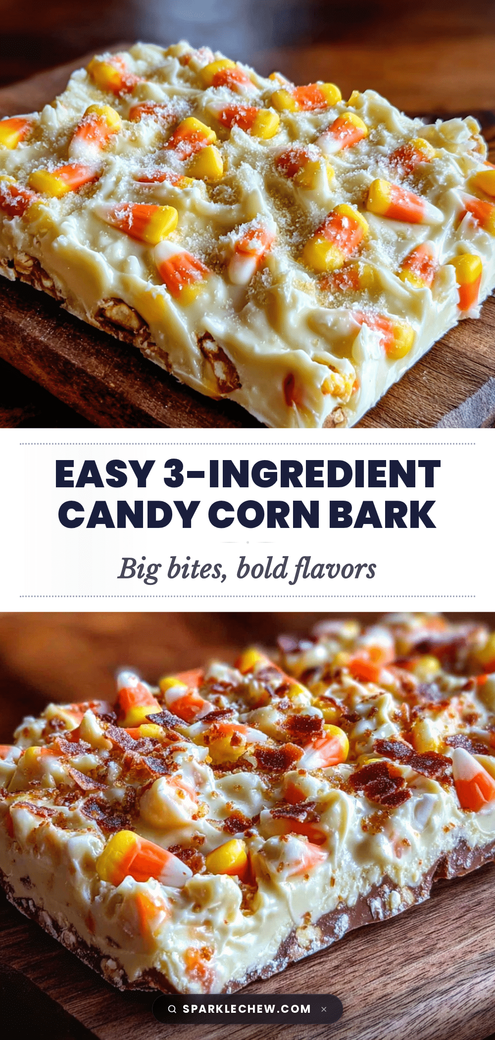 candy corn bark recipe