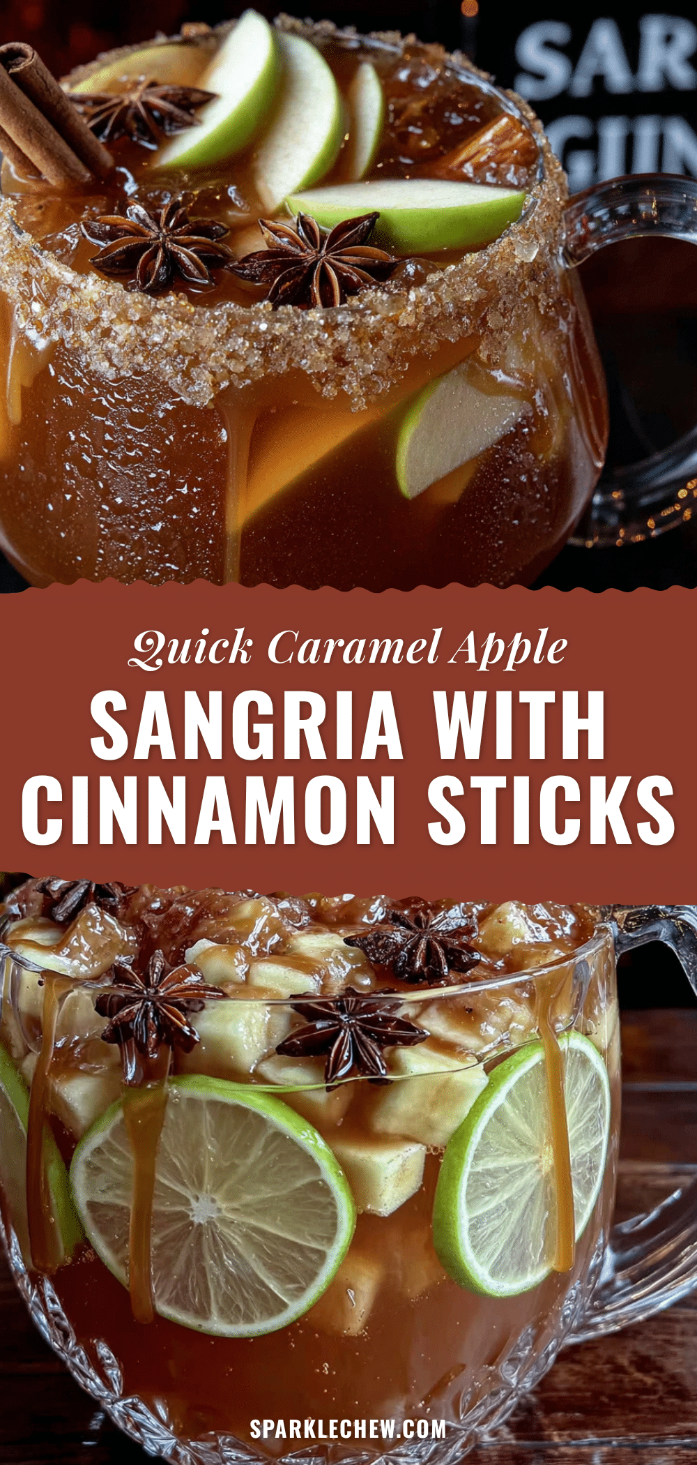 caramel apple sangria recipe