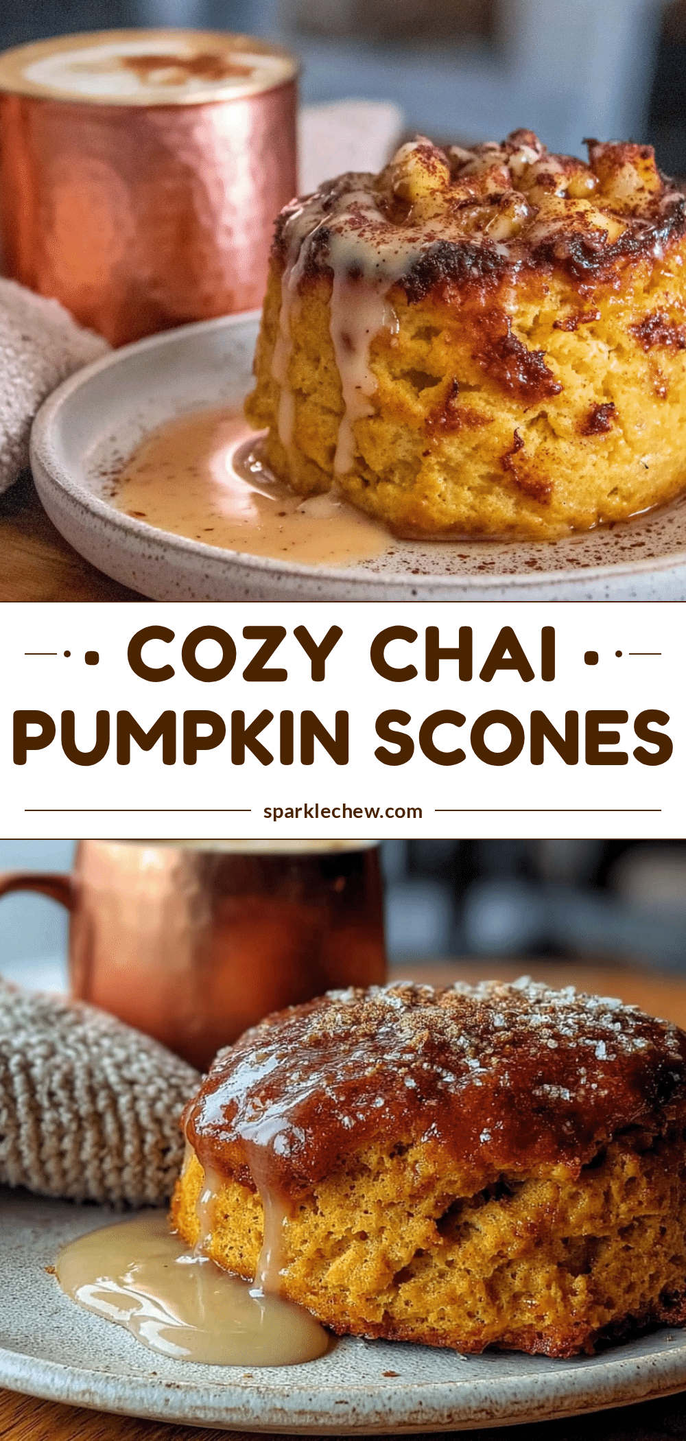 chai-spiced pumpkin scones recipe